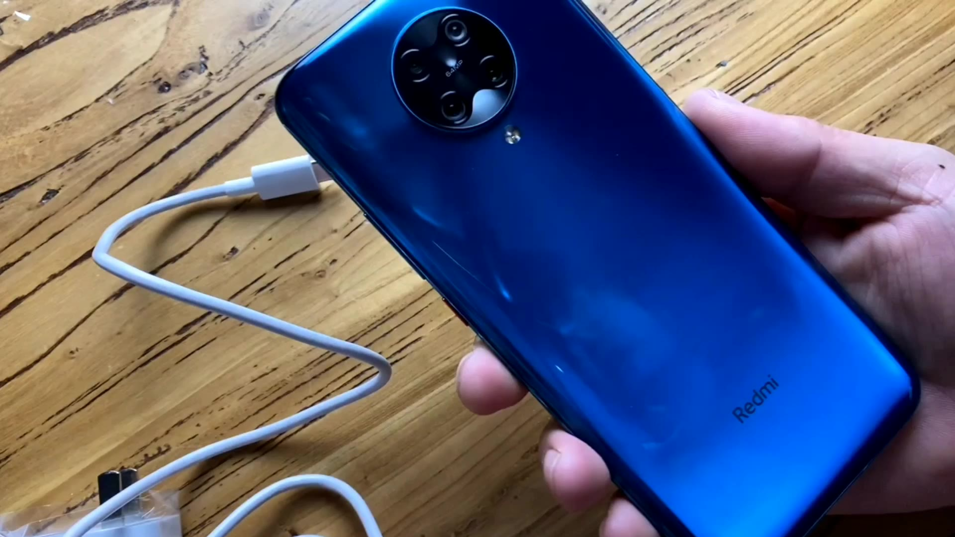 实测,RedmiK30Pro5G手机,宣传的4700电池,63分钟充100%真假?